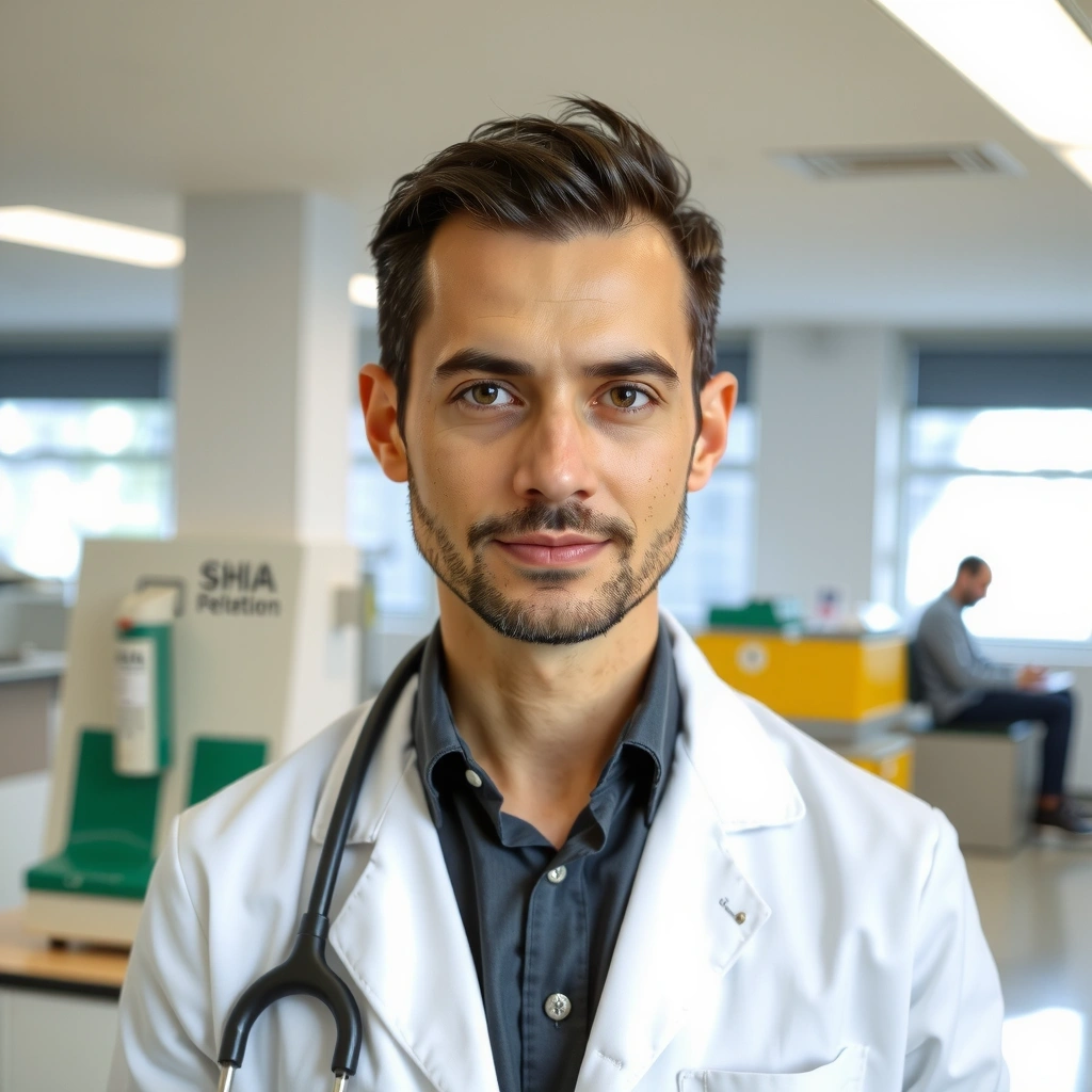 Portrait of Dr. James Miller, Chief Formulator