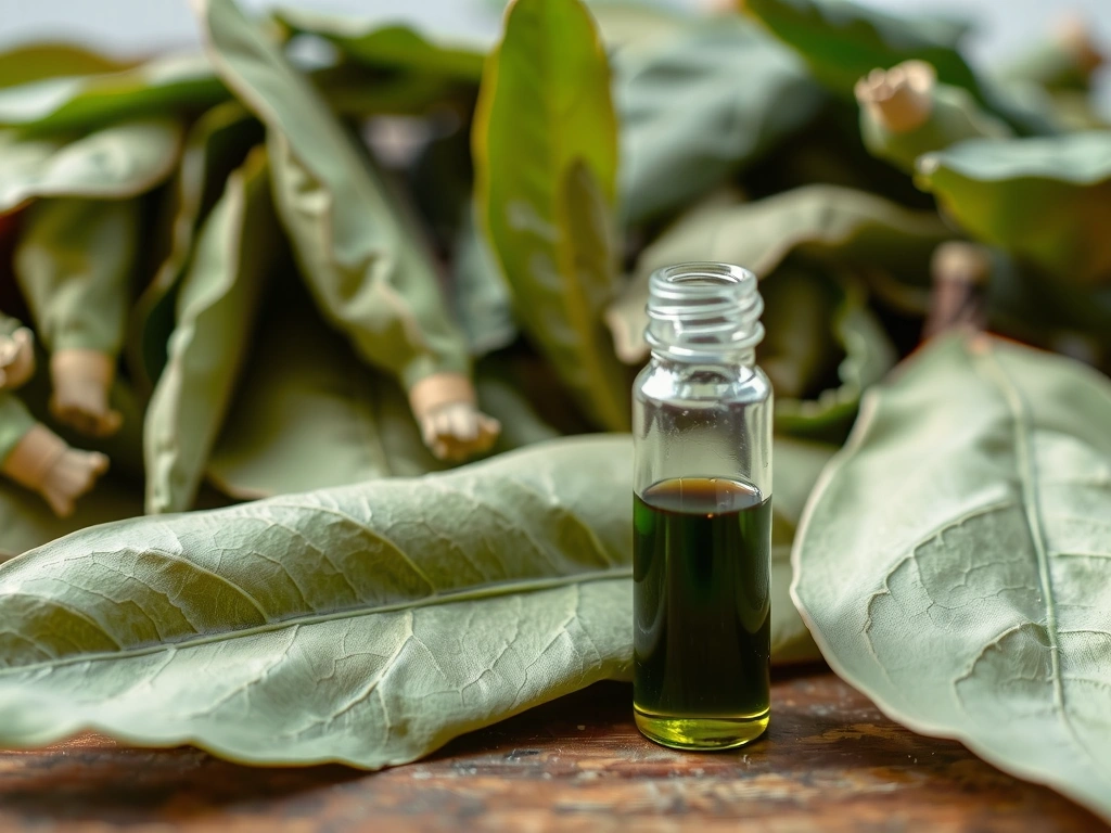 Green tea leaves and tea extract